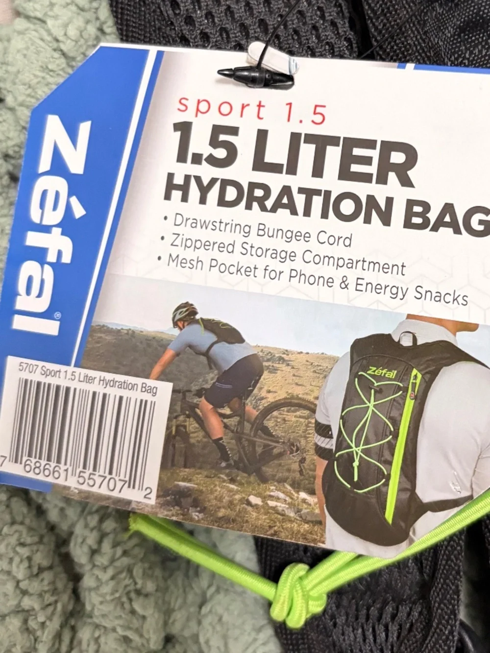 Zefal Sport 1.5L Hydration Backpack – Lightweight Running/Cycling Pack 🚴‍♀️💧